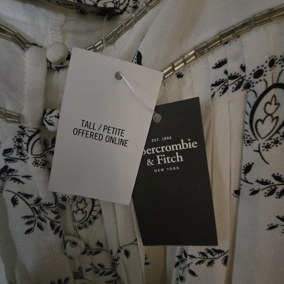 Abercrombie women's size small summer dress cute print - Picture 4 of 5